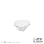 پیاله یکبار مصرف پلاستیکی گرد مدل نگین حجم 100 سی سی