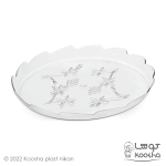 سینی پلاستیکی گرد 300 کوشا