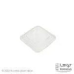 درب پیاله یکبارمصرف چهار گوش 350