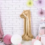 بادکنک فویلی عدد یک