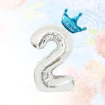 بادکنک فویلی عدد دو