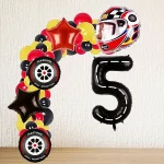 بادکنک فویلی عدد پنج