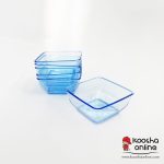 پیاله یکبار مصرف لوکس 130 سی سی آبی شیشه ای