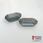 ظرف دسری یکبار مصرف شایلین 400 سی سی درب دار نقره ای