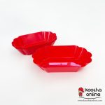 ظرف دسری یکبار مصرف شایلین 700 سی سی قرمز تم