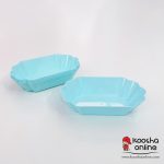 ظرف دسری یکبار مصرف شایلین 400 سی سی آبی پاستلی