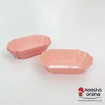 ظرف دسری یکبار مصرف شایلین 700 سی سی سالمونی پاستلی