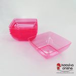 پیاله یکبار مصرف لوکس 850 سی سی صورتی فسفری