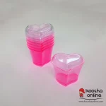 ظرف دسری یکبار مصرف دلسا درب دار صورتی فسفری