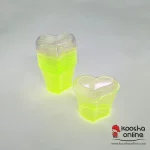 ظرف دسری یکبار مصرف دلسا درب دار سبز فسفری