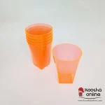 لیوان یکبار مصرف اکسترا ۳۵۰ سی سی نارنجی فسفری