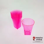 لیوان یکبار مصرف اکسترا ۳۵۰ سی سی صورتی فسفری