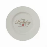 بشقاب یکبار مصرف میوه خوری آیدا طرح HBD (6عددی)