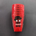 لیوان یکبارمصرف اکسترا 220 سی سی طرح سیبیل (6عددی)