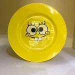 بشقاب یکبار مصرف میوه خوری آیدا طرح باب اسفنجی (6عددی)