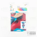 بادکنک فویلی دختر کفشدوزکی