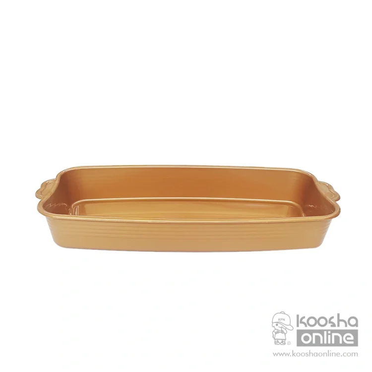 ظرف بیرون بر رستورانی مدل الگانس 3000 سی سی طلایی