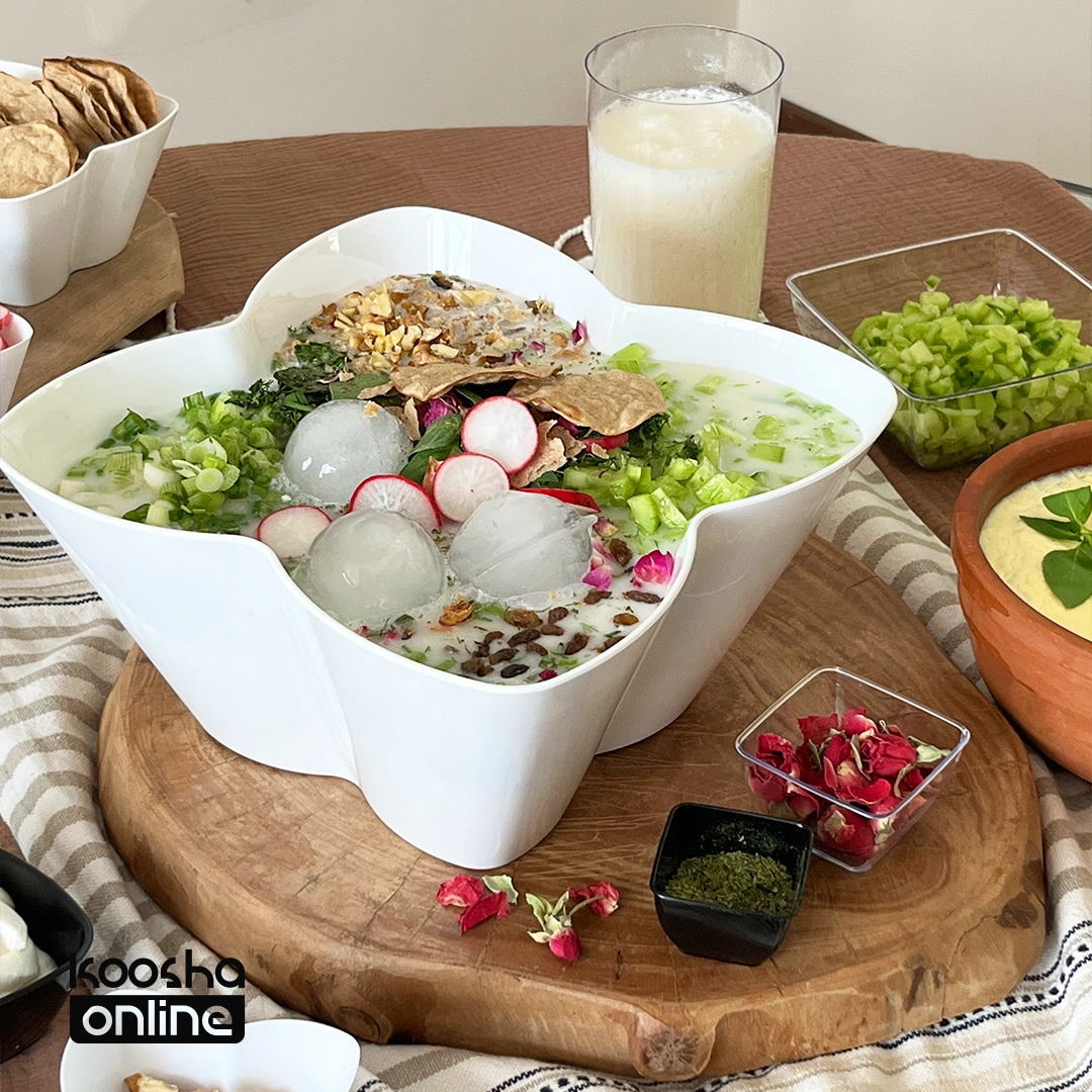 ابدوغ خیار با ظروف یکبار مصرف