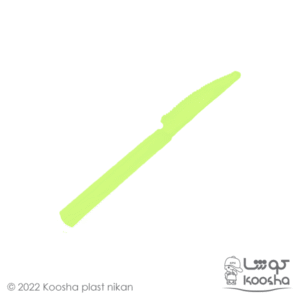 کارد یکبار مصرف لوکس و کریستالی