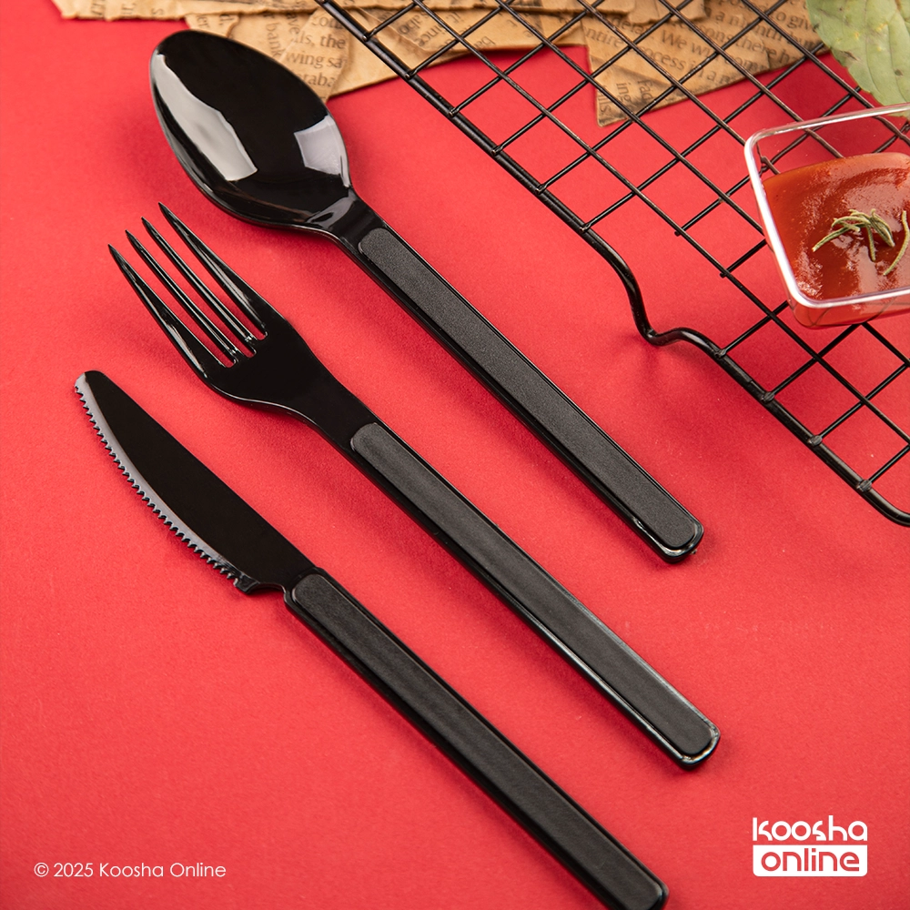 قاشق چنگال کارد یکبار مصرف آیریک