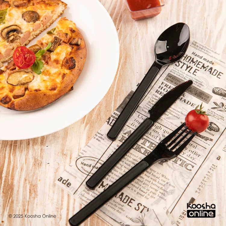 قاشق چنگال کارد یکبارمصرف آیریک