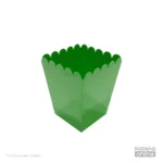 ظرف پاپ کورن شاینا 550 سی سی 6عددی (سبز یلدایی)(کارتن 54 عدی)