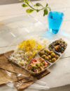 ظرف یکبارمصرف چهار خانه یونیک بسته 4عددی - Image 6